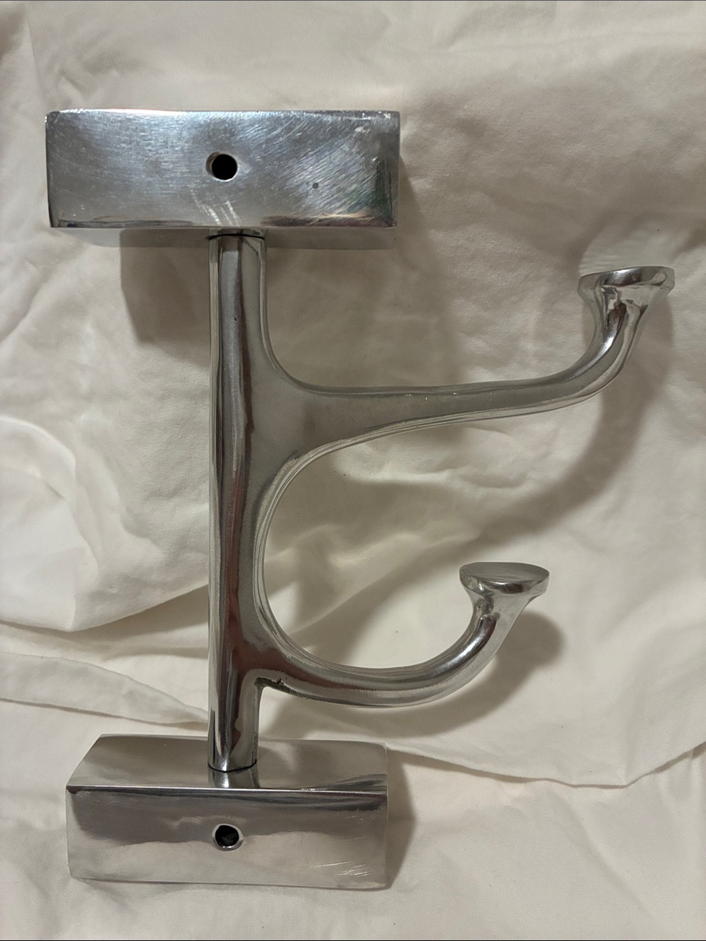 NWOT Cool Large Chrome Hook.